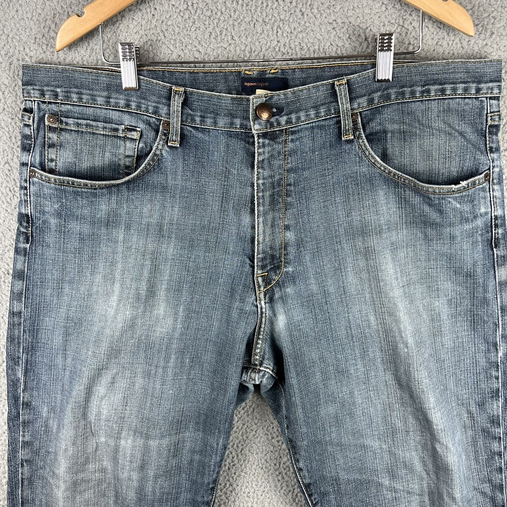 Agave Copper Watermen Jeans Mens 42x34 Relaxed Fit‎ Straight Leg Medium Wash - Picture 2 of 16